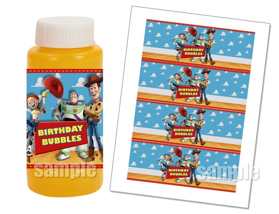 INSTANT DOWNLOAD Toy Story Bubble Wrappers - Toy Story Party Favors for Goodie Bags Il_570xn