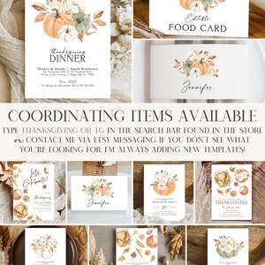 Thanksgiving Dinner Menu Template Funny Get Your Fat Pants Ready Thanksgiving Menu Printable Fall Menu Card, Editable Fall Dinner Menu