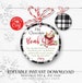 EDITABLE Christmas Hot Chocolate Bomb Tags Winter Hot Cocoa Bomb Labels Christmas Printable Tags For Hot Chocolate Bombs Instant Download HC 