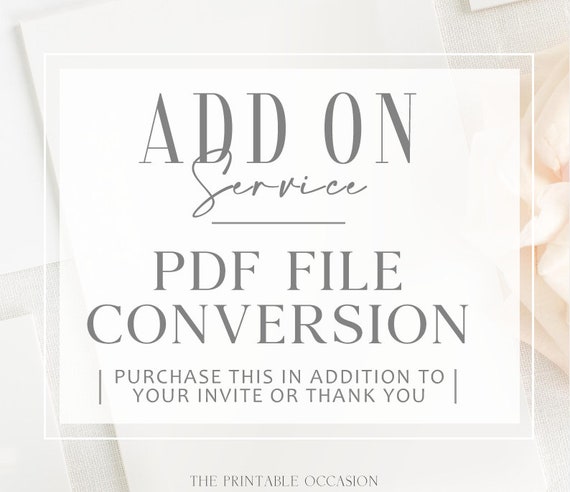 File Conversion to PDF - Three 4x6 or Two 5x7 Invitations Or Thank You Cards On ONE SHEET For Printing Il_570xn