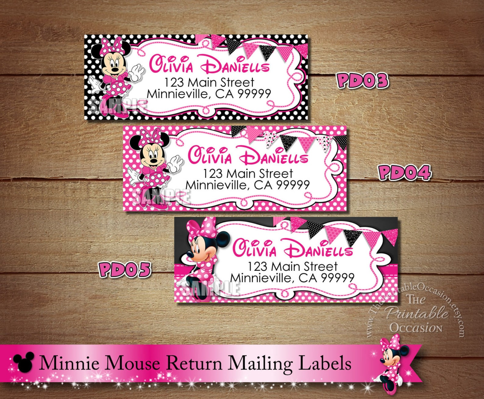 Minnie Mouse Address Labels Costco Checks Printable M vrogue.co