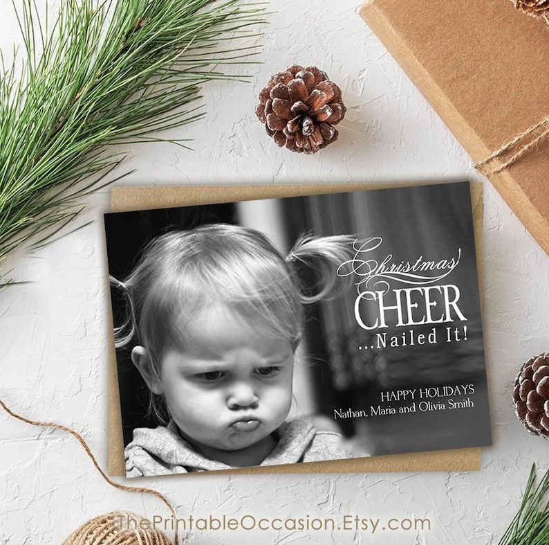 EDITABLE Funny Christmas Card Templates Funny Christmas Photo Etsy EDITABLE Funny Christmas Card Templates Funny Christmas Photo Etsy