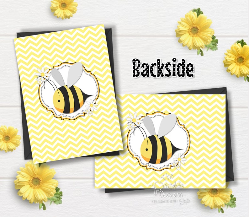EDITABLE Bumble Bee Invitations Bumble Bee Birthday - Etsy
