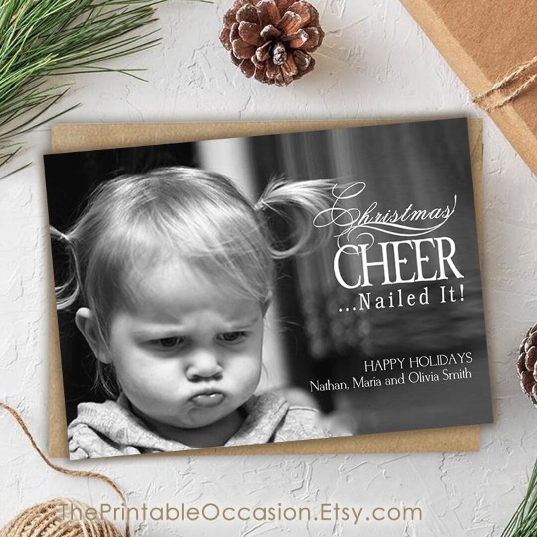 EDITABLE Funny Christmas Card Templates Funny Christmas Photo Cards EDITABLE Funny Christmas Card Templates Funny Christmas Photo Cards