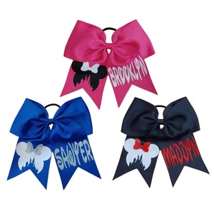 Personalized Mouse Character Bow
