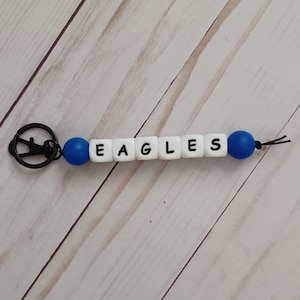 Custom Eagles Keychain Backpack Pull
