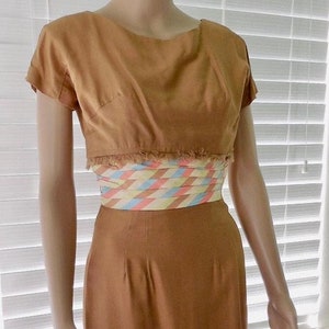 60s SHEATH Dress JAY HERBERT Of California Mod Wiggle Dress Twiggy Fashion Short Sleeve Dress Pencil Dress Back Buttons Size 0-2 Petite