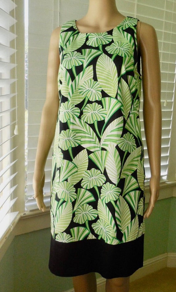 TROPICAL Dress MAGGY LONDON Sleeveless Formal Dre… - image 1