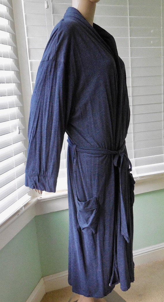 JERSEY Robe Men Blue Robe Jersey House Robe Mens … - image 4