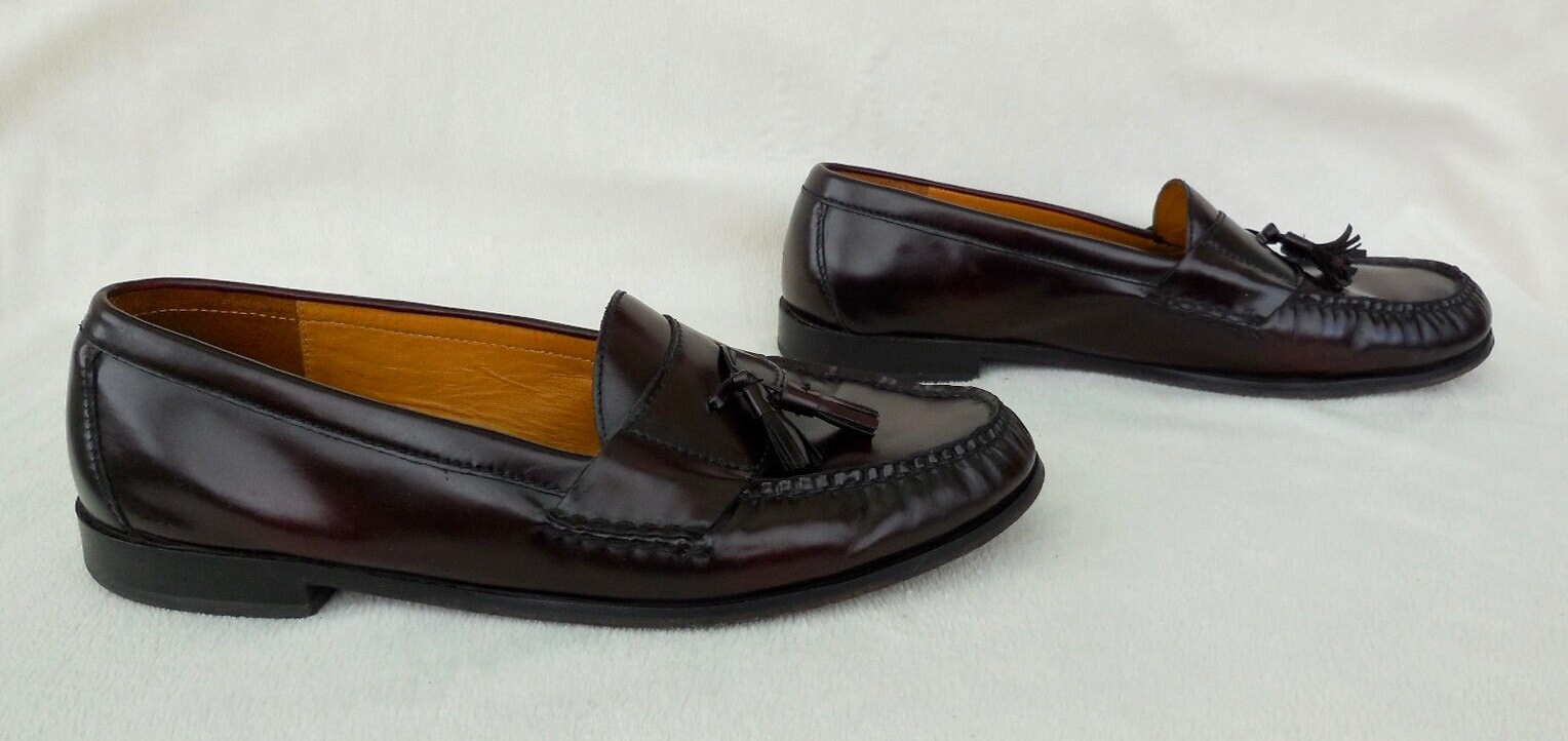 Cole Haan City Oxblood brown  leather tassel loafers preppy classic . Size 10 Cole Haan City Penny Loafers - Gem main image 3