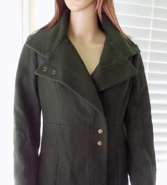 Y2k WOOL Trench Coat GUESS Military Green Coat Wool and Viscose Blend Coat Dress Coat Winter Coat Mock Belt Metal Snaps Size 6 Medium - Etsy Israel Y2k WOOL Trench Coat GUESS Military Green Coat Wool and Viscose Blend Coat Dress Coat Winter Coat Mock Belt Metal Snaps Size 6 Medium - Etsy Israel