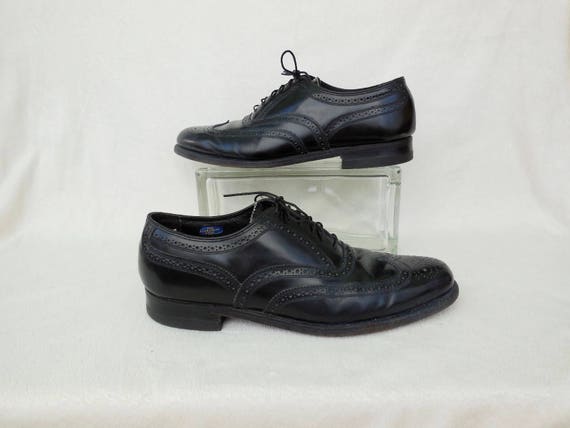 florsheim black wingtips