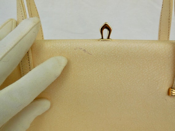 LEATHER KELLY Bag WALDYBAG Vintage Leather Purse … - image 3
