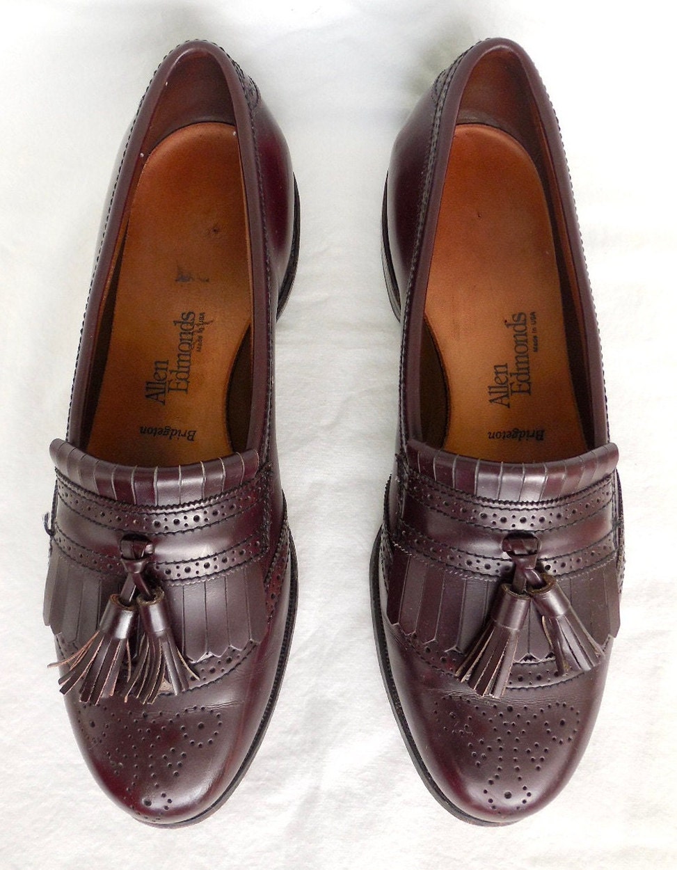 OXBLOOD Loafers ALLEN EDMONDS Oxblood Leather Loafers  display picture 1
