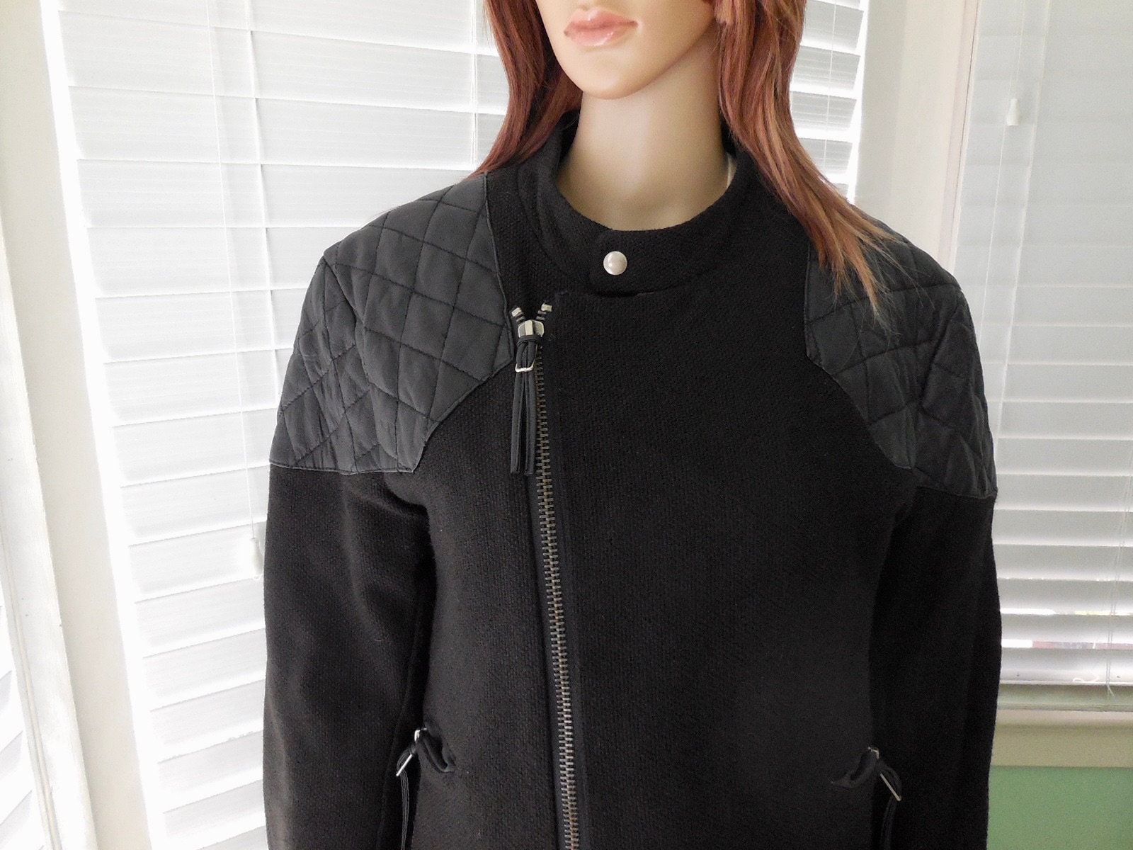 Bolongaro trevor quilted shop real leather jacket
