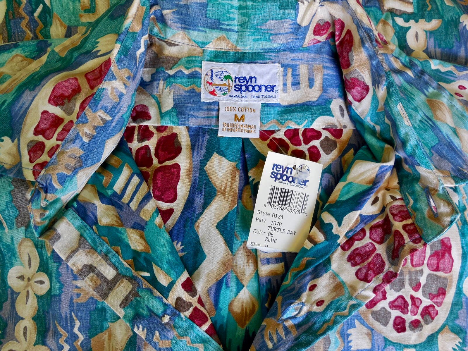 80s Vintage HAWAIIAN Shirt REYN SPOONER Reverse Print Mens - Etsy