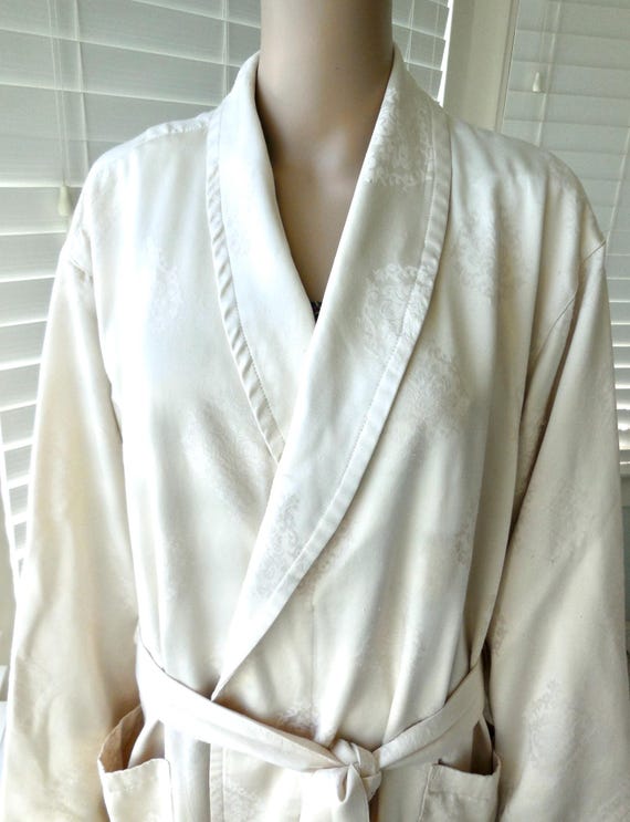 Vestaglia da uomo, giacca da fumo, accappatoio da spa, accappatoio