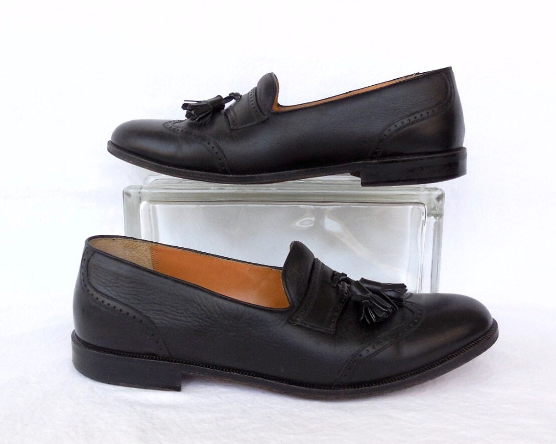 Men\'s Barcelino Black Tassel Shoes Manolo Tassel Loafer | Norman Vilalta Men main image 4