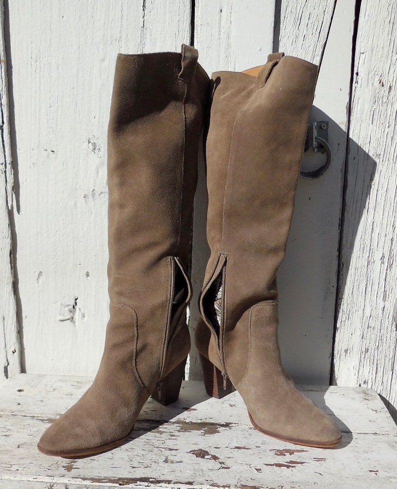 dolce vita knee high suede boots