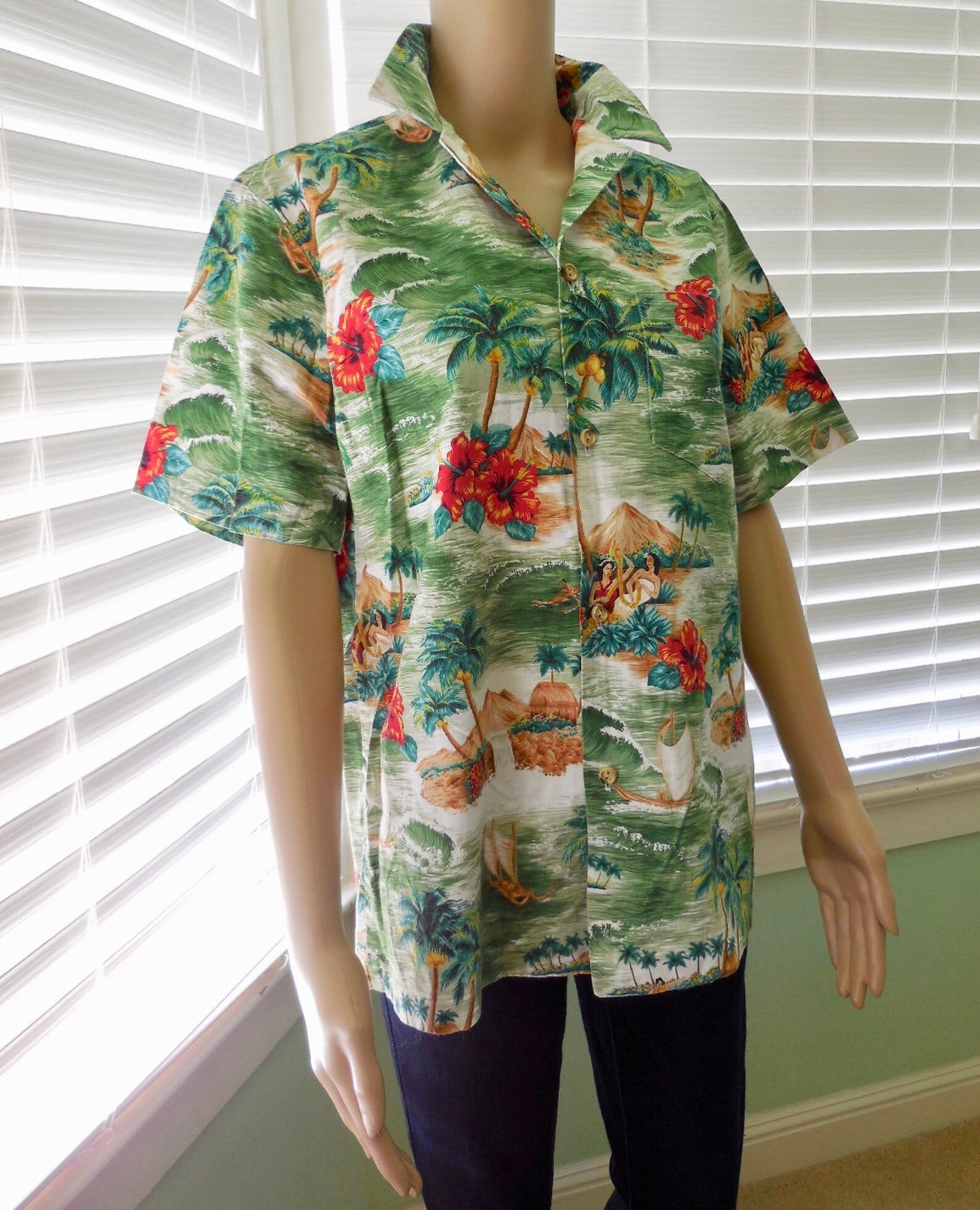 Rjc Hawaiian Shirts Vintage