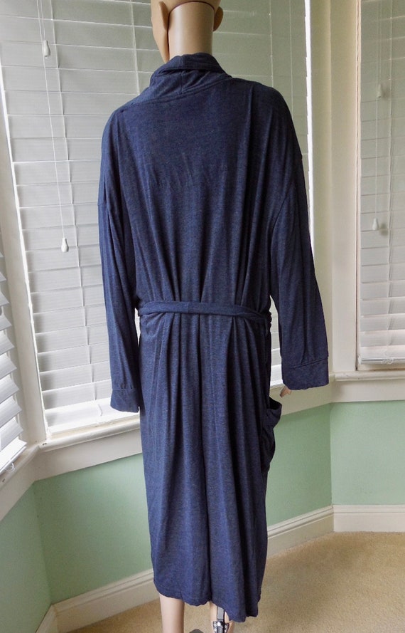 JERSEY Robe Men Blue Robe Jersey House Robe Mens … - image 7