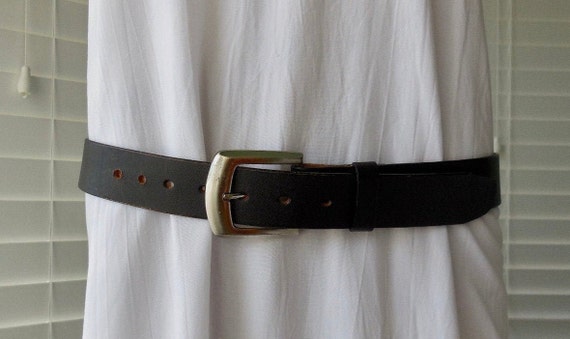 black dress belt