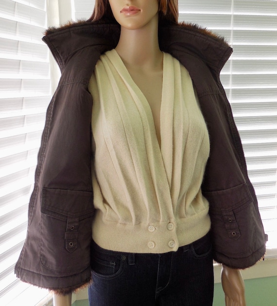 Womens faux fur vest old navy cheap