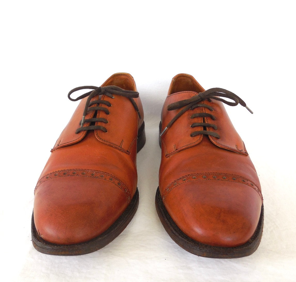 CAP Toe Oxfords JOSEPH CHEANEY English Leather Oxford Shoes Cap
