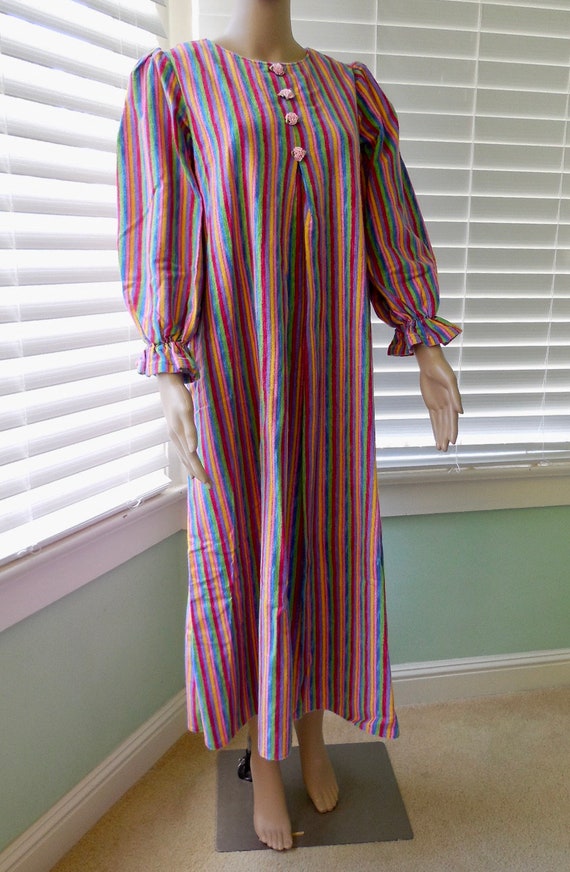 Long Flannel Nightgown