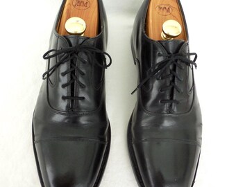 SANTONI Fatte A Mano Wholecut Black Leather Bentivegna  display picture 2