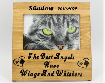 Pet Loss Gifts | Personalized Pet Memorial Frame | Cat Loss Gift | Dog Loss Gift | Pet Bereavement Gift | Pet Sympathy Gift | Pet Loss Frame