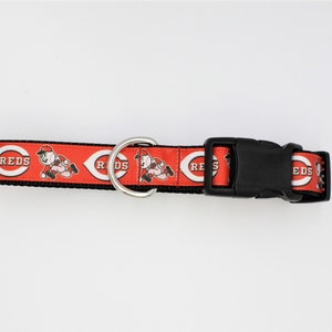Cincinnati Reds Inspired dog collar/leash sets,Baseball dog collar, MLB Collars, Dog Collar, Sports Team Dog collar,Pet items, Pet collars