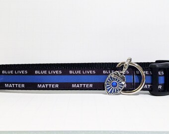 blue line collar
