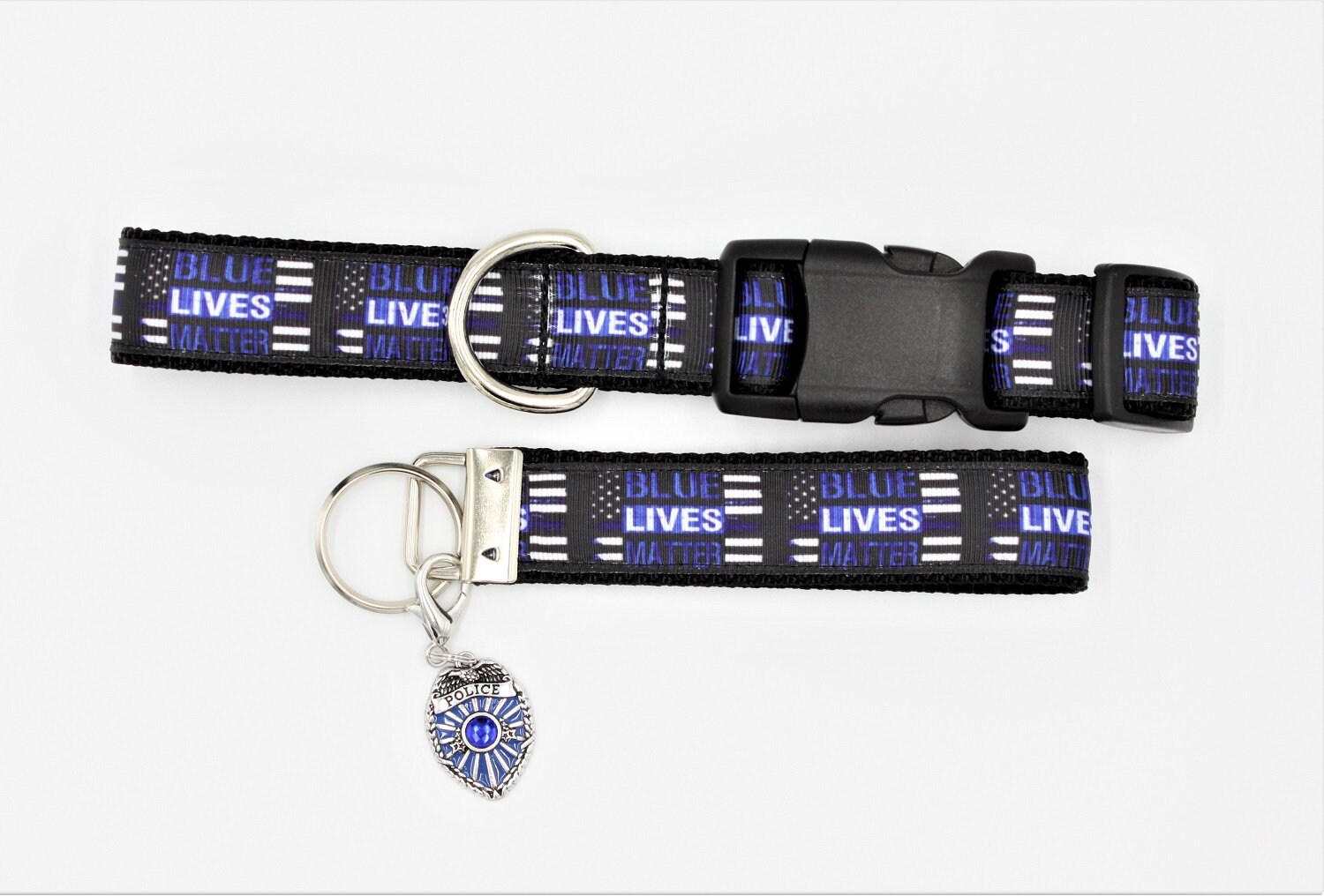 thin blue line k9 collars