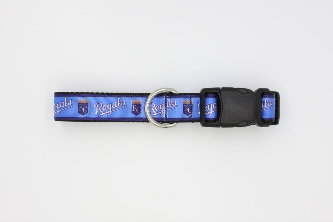 KC Royals Inspired Dog Collar/leash Sets,baseball Dog Collar, Kansas
