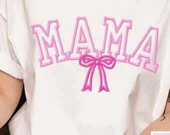 Mama Embroidery Design: Mother's Day Applique (Digital Download)