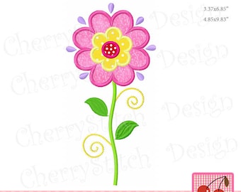Embroidery flower Machine Embroidery Applique