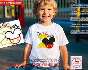Oh Toodles Applique Mickey Inspired for Birthday Creations