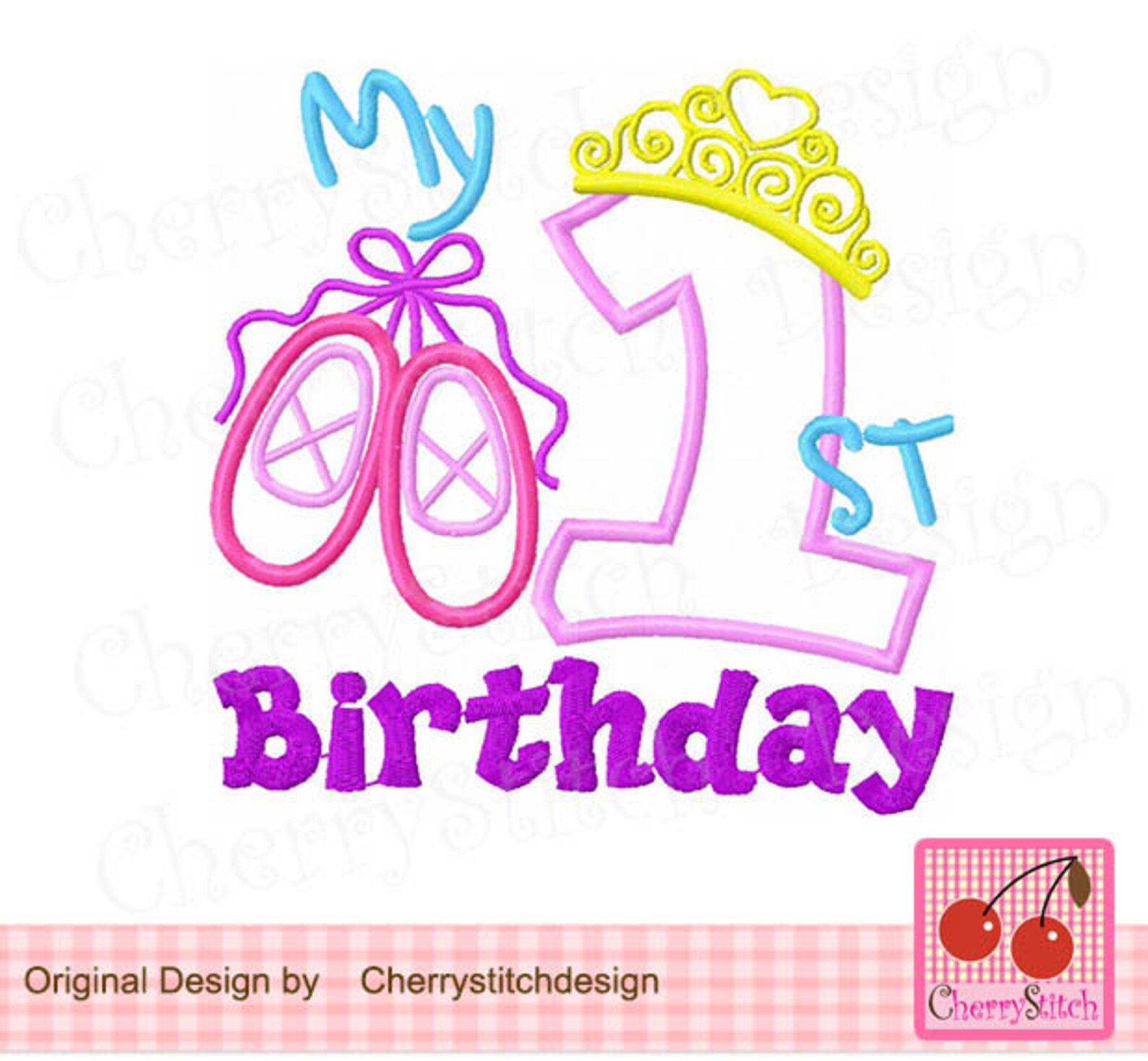 my 1st birthday with balletshoes flats,my 1st birthday,my first birthday digital applique bir0019-4x4 5x5 6x6 inch my 1st birthday with balletshoes flats,my 1st birthday,my first birthday digital applique bir0019-4x4 5x5 6x6 inch