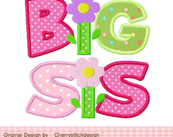 BIG SIS Stickdatei Maschinendesign