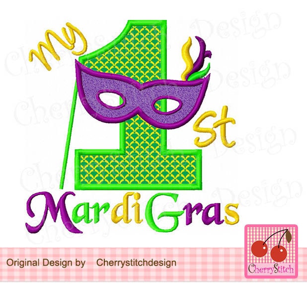 8x5cm 10pcs Mardi Gras Patch Iron On Embroidered Patches Appliques Felt  patches Machine Embroidery Needlecraft project