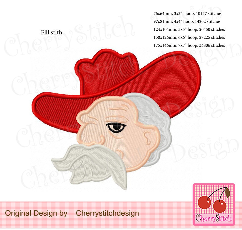 Colonel Reb Embroidery Design File - Etsy, image size:984x938