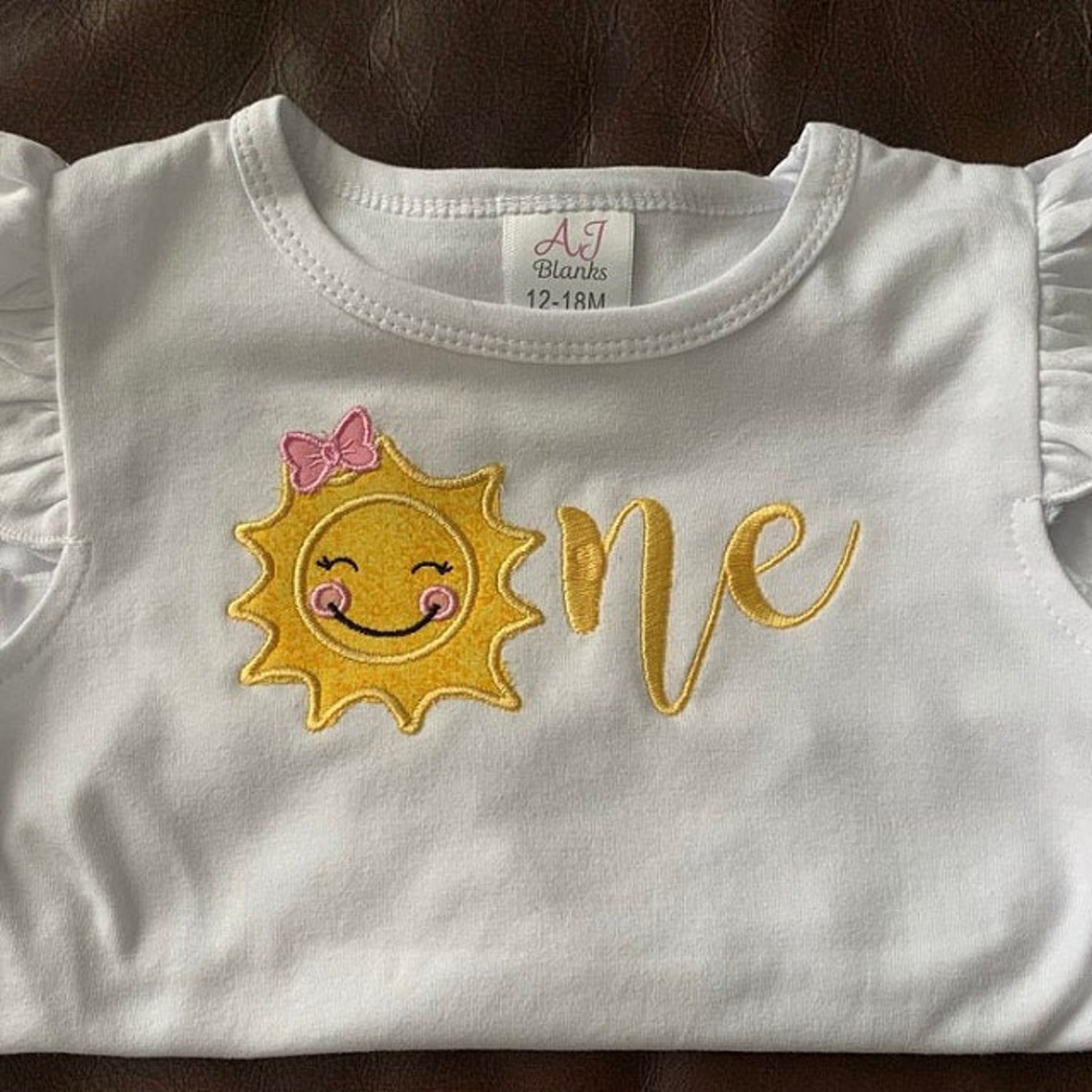 Sunshine embroidery design Sun applique Summer Machine | Etsy