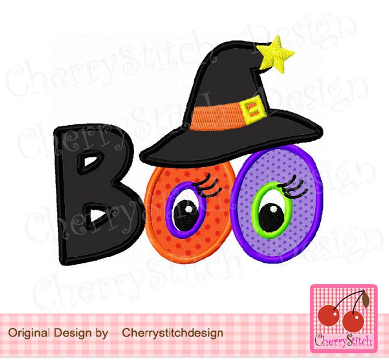 Halloween boo machine jessecmault applique design  etsy