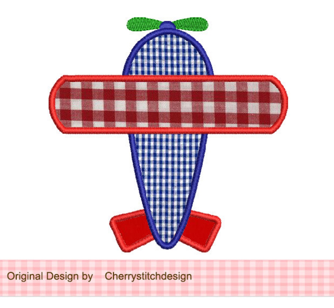 Embroidery design airplane transportation machine embroidery  etsy