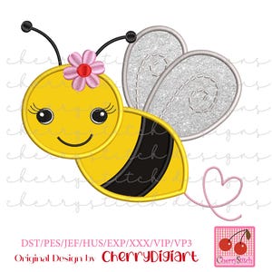 DIY Bumble Bee Applique for Crafting Projects