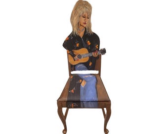 Dolly Parton chair by Todd Fendos