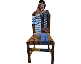 Picasso "The Sailor" chair by Artist Todd Fendos