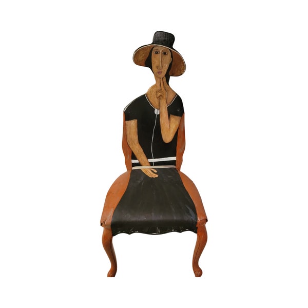 Modigliani's Jeanne Hebuterne in a Hat