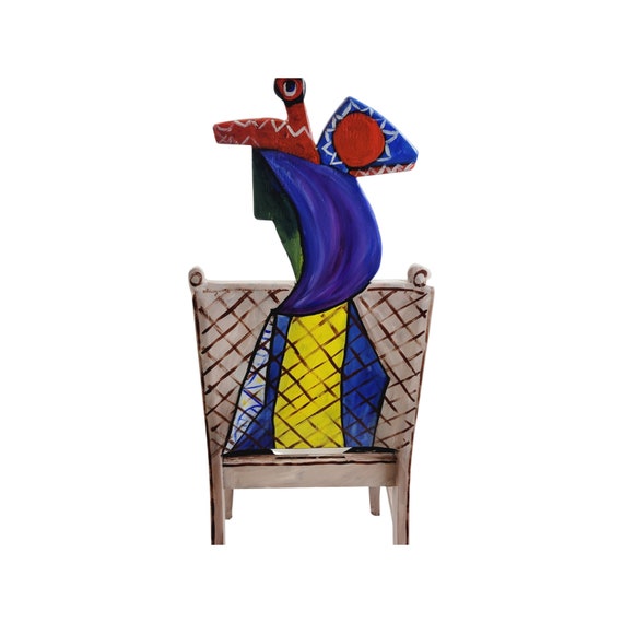 Picasso Femme Assise Dans Un Chair by Todd Fendos - Etsy